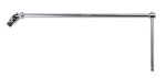 POKRĘTŁO TYPU T Z PRZEGUBEM DO KOŃCÓWEK WKRĘTAKOWYCH 1/4, MODEL 852/1/4, L400MM