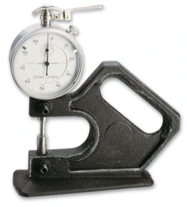 GRUBOŚCIOMIERZ Z CZUJNIKIEM ZEGAROWYM, MODEL 1659, 0-10MM