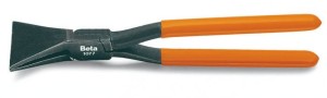 SZCZYPCE BLACHARSKIE PROSTE, RAMIONA POKRYTE WARSTWĄ PCW, MODEL 1077, 280MM