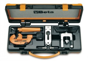 ZESTAW DO CIĘCIA I ROZTŁACZANIA KOŁNIERZY W RURACH MIEDZIANYCH, 352C/U ( 334 + 345SB + 352U ), 5-16MM, W PUDEŁKU, MODEL 352C/U