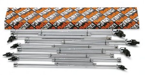 KOMPLET KLUCZY TRZPIENIOWYCH PROFIL TORX Z PRZEGUBEM, TYPU T 953TX, T20-T55, 8 SZTUK, W KARTONIE, MODEL 953TX/S8