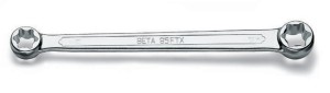 KLUCZ OCZKOWY DWUSTRONNY PROFIL TORX WEWNĘTRNY, MODEL 95FTX, E14XE18