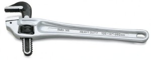 KLUCZ DO RUR KĄTOWY, WZMOCNIONY Z ALUMINIOWĄ DŹWIGNIĄ, MODEL 365/350MM