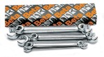 KOMPLET KLUCZY OCZKOWYCH DWUSTRONNYCH PÓŁOTWARTYCH 94, 8-22MM, 6 SZTUK, W KARTONIE, MODEL 94/S6