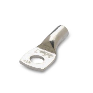 KOŃCÓWKA KABLOWA OCZKOWA RUROWA MIEDZIANA CYNOWANA, 2.5/4, 2.5 MM2,  ŚR4, Z OTWOREM INSPEKCYJNYM, OPAKOWANIE 100 SZTUK MODEL BM012191