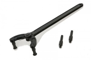 PRZYRZĄD DO OBRACANIA KOŁA PASOWEGO WAŁKA ROZRZĄDU Z DWIEMA PARAMI KOŃCÓWEK, MODEL 1485R, 30-120MM