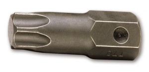 KOŃCÓWKA WKRĘTAKOWA UDAROWA Z TRZPIENIEM PROFIL TORX, ZABIERAK 16MM, MODEL 727ES16TX, T55