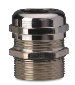 DŁAWIK MOSIĘŻNY NIKLOWANY IP68 Z DŁUGIM GWINTEM, GWINT M50X1,5, ZAKRES PRZEWODÓW ŚR32-38 MM, OPAKOWANIE 5 SZTUK MODEL BM2550L