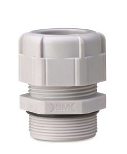 DŁAWIK KABLOWY IP68 Z DŁUGIM GWINTEM, GWINT PG 13,5, SZARY RAL 7035, Z USZCZELKĄ, ZAKRES PRZEWODÓW ŚR6-11 MM, OPAKOWANIE 10 SZTUK MODEL BM4013L