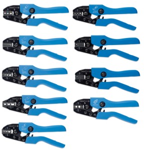 SZCZYPCE DO ZACISKANIA KONEKTORÓW KĄTOWYCH NIEIZOLOWANYCH, 2,5-6,3/0,8, 1-2,5 MM2, ZWIĘKSZONA SIŁA ZACISKANIA MODEL BM5315