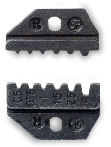 MATRYCA DO ZACISKANIA KOŃCÓWEK TULEJKOWYCH, 0,5-4 MM2, DO 1661 MODEL BM537D