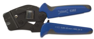 SZCZYPCE DO ZACISKANIA KOŃCÓWEK TULEJKOWYCH, ZACISKANIE OD PRZODU, 0,08-16 MM2 MODEL BM5382