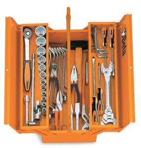 SKRZYNKA NARZ.C19L Z ZEST.74 NARZĘDZI