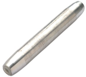 ŁĄCZNIK RUROWY AL, 35/138, 35 MM2, DŁUGOŚĆ 138 MM, SN, DIN 48201, OPAKOWANIE 10 SZTUK MODEL BM70202