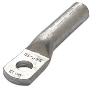 KOŃCÓWKA KABLOWA OCZKOWA AL, DIN 48201, CYNOWANA, NIEIZOLOWANA, 25/10, ŚR10 MM, RM/SM 25 MM2, RE/SE 35 MM2, SN, 30 KV, OPAKOWANIE 50 SZTUK MODEL BM76026