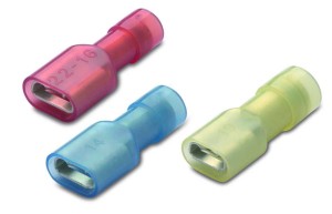 NASUWKA CAŁKOWICIE IZOLOWANA Z ANTYWIBRACYJNĄ TULEJKĄ MIEDZIANĄ, 2,5-4,8/0,5, NYLON 105DEGC, ZAKRES 1,5-2,5 MM2, NIEBIESKA, OPAKOWANIE 100 SZTUK MODEL BM80293