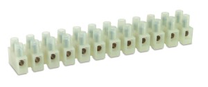 LISTWA ZACISKOWA ŚRUBOWA, 8P, 6 MM2, POLAMID, KOLOR NATURALNY, OPAKOWANIE 100 SZTUK MODEL BM94/8