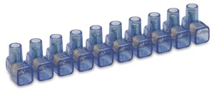 LISTWA ZACISKOWA ŚRUBOWA 10 TOROWA, 16 MM2, (2X16 2-3X10  2-4X6 MM2), OPAKOWANIE 10 SZTUK MODEL BM995
