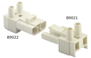 GNIAZDO SZYBKOZŁĄCZKI ELEKTRYCZNEJ, 2P, 2,5 MM2, BIAŁE, BEZ OBUDOWY, PA6.6, OPAKOWANIE 100 SZTUK MODEL BMB9022