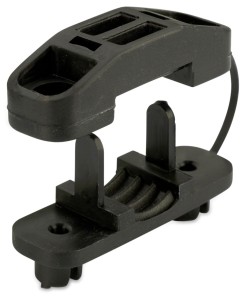 UCHWYT KABLOWY, DLA PRZEWODÓW 3X0,75-2,5 M2, CZARNY, PA6,6, OPAKOWANIE 100 SZTUK MODEL BMM932