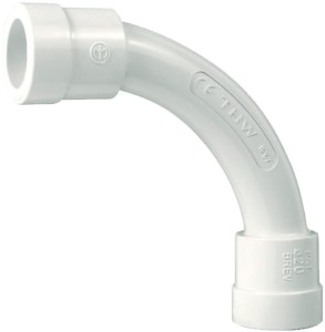 KOLANKO, CR, 90DEG, ŚR25, IP67, SZARE, PVC, OPAKOWANIE 10 SZTUK MODEL BMTP7CR25