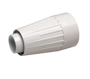 ZŁĄCZE RURA-OSŁONA SPIRALNA, TG, ŚR16, ŚR12, IP67, SZARE, PVC, OPAKOWANIE 10 SZTUK MODEL BMTP7TG16/12