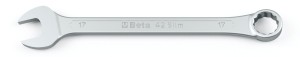 KLUCZ PŁASKO-OCZKOWY SLIM 17MM, MODEL 42SLIM/17