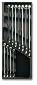 KOMPLET KLUCZY 42 11SZT. WE WKŁADCE Z TWORZYWA SZTUCZNEGO, MODEL 2424/T13