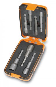 KOMPLET KOŃCÓWEK WKRĘTAKOWYCH 862F, 5,5 - 13MM, 7 SZTUK , W PUDEŁKU Z TWORZYWA SZTUCZNEGO, MODEL 862F/A7