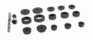 ZESTAW WYCINAKÓW DO OTWORÓW NA CZUJNIKI PARKOWANIA, MODEL 1367/K10