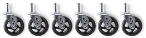 KOMPLET KÓŁ DO LEZANKI 3003C, 6 SZTUK, MODEL 3003C/RLS