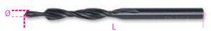 WIERTŁO KRĘTE CYL.DWUSTOP.90ST.HSS 3MM, MODEL 420A/M3
