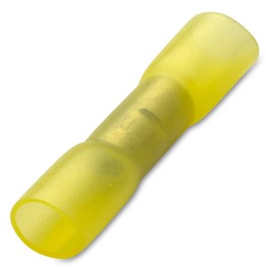 ŁĄCZNIK PRZEWODÓW NA STYK W IZOLACJI TERMOKURCZLIWEJ, 4-6 MM2, DO ZACISKANIA, ŻÓŁTY, OPAKOWANIE 25 SZTUK MODEL BM90360S