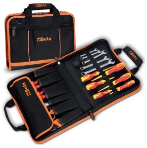 TORBA NARZĘDZIOWA Z ZESTAWEM 24 NARZĘDZI DLA ELEKTRYKÓW, MODEL 2001/BZ24MQ