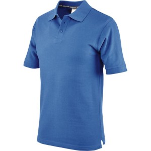 KOSZULKA POLO ECO, 100% BAWEŁNY, NIEBIESKA, MODEL 471030