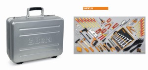 WALIZKA NARZĘDZIOWA Z ALUMINIUM, Z ZESTAWEM 64 SZT. NARZĘDZI, MODEL 2033LET/B