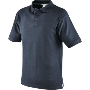 KOSZULKA POLO ECO, 100% BAWEŁNY, GRANATOWA, MODEL 471027