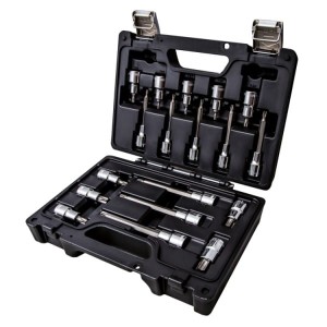 Zestaw nasadek profil torx z gniazdem 1/2, 18 sztuk, w pudełku z tworzywa sztucznego,  seria Beta Worker, model BW923E-TX/C18