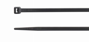 OPASKA ZACISKOWA KABLOWA, POLIAMIDOWA, KOLOR CZARNY, UVR, 160X2,5MM, OPAKOWANIE 1000 SZTUK MODEL BMN1625M