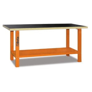STÓŁ WARSZTATOWY C56B POMARAŃCZOWY, MODEL 5600/C56B-O