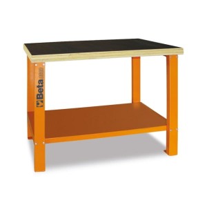 STÓŁ WARSZTATOWY C58B POMARAŃCZOWY, MODEL 5800/C58B-O