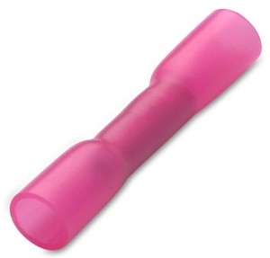 ŁĄCZNIK PRZEWODÓW NA STYK W IZOLACJI TERMOKURCZLIWEJ, 0.5-1.5 MM2, DO ZACISKANIA, CZERWONY, OPAKOWANIE 25 SZTUK model BM90160S