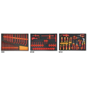 ZESTAW 67 NARZĘDZI W IZOLACJI 1000V WE WKŁADZIE PROFILOWANYM, MODEL 5988VHB-MQ