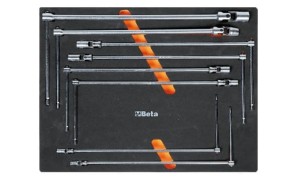 KOMPLET 8 KLUCZY 952 W MIĘKKIM WKŁADZIE PROFILOWANYM, MODEL 2458/MM63