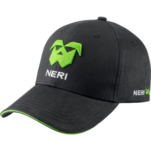 CZAPKA Z DASZKIEM NERI BAWEŁNA CZARNA, MODEL 436909