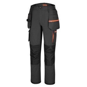 Spodnie robocze z odpinanymi kieszeniami, szare, model 7819G