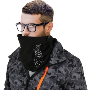 Komin z mikropolaru czarny, model 7985N