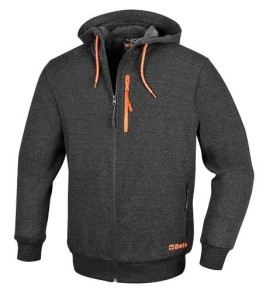 BLUZA Z KAPTUREM ZAPINANA ZAMEK, MODEL 7665G