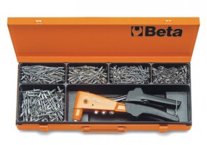 NITOWNICA BOCZNA 1741B Z ZESTAWEM 700 NITÓW 3-4,8MM, W PUDEŁKU, MODEL 1741B/C5