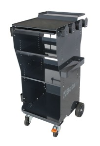 WÓZEK WARSZTATOWY DIAGNOSTYCZNY, Z BLACHY STALOWEJ, LAKIEROWANY, SZARY, PUSTY, MODEL 4900/CX49G, 435X1099X460MM